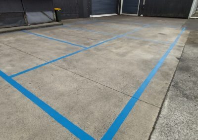 Blue carparks for specific use