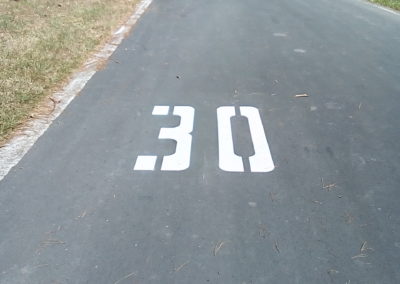 30 Speed Sign stencil